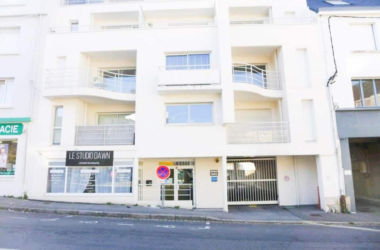 T3 Au Centre Ville Avec Balcon, Parking Gratuit Κεμπέρ Εξωτερικό φωτογραφία