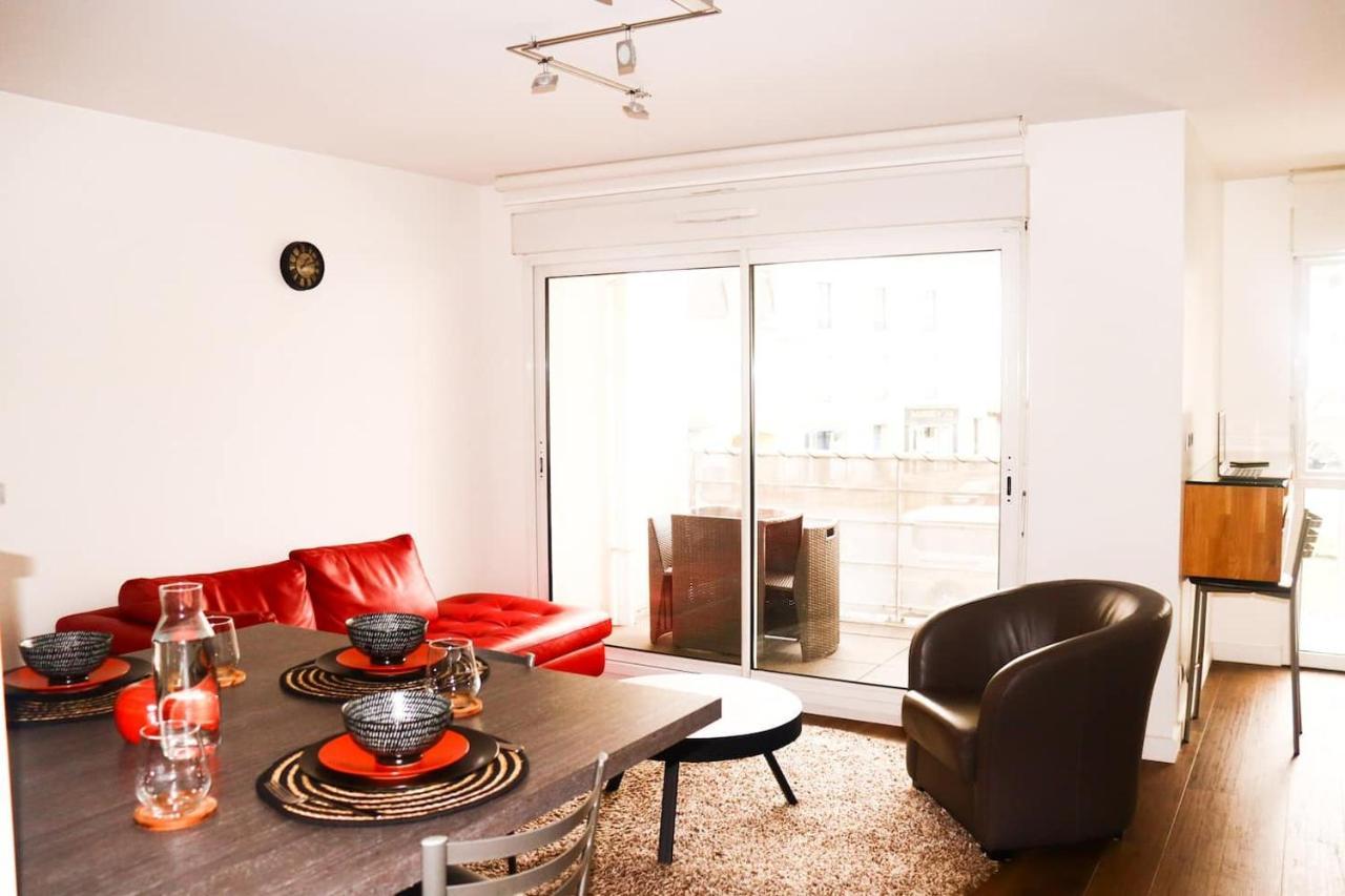 T3 Au Centre Ville Avec Balcon, Parking Gratuit Κεμπέρ Εξωτερικό φωτογραφία
